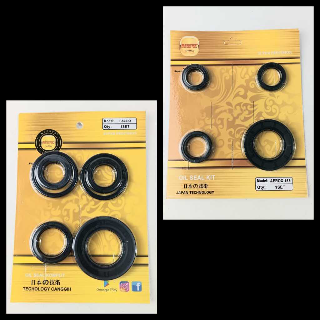Oil Seal Shock Front Assy OILSEAL SHOCK SKOK SET DEPAN ATAS DAN BAWAH AEROX 155 NGY