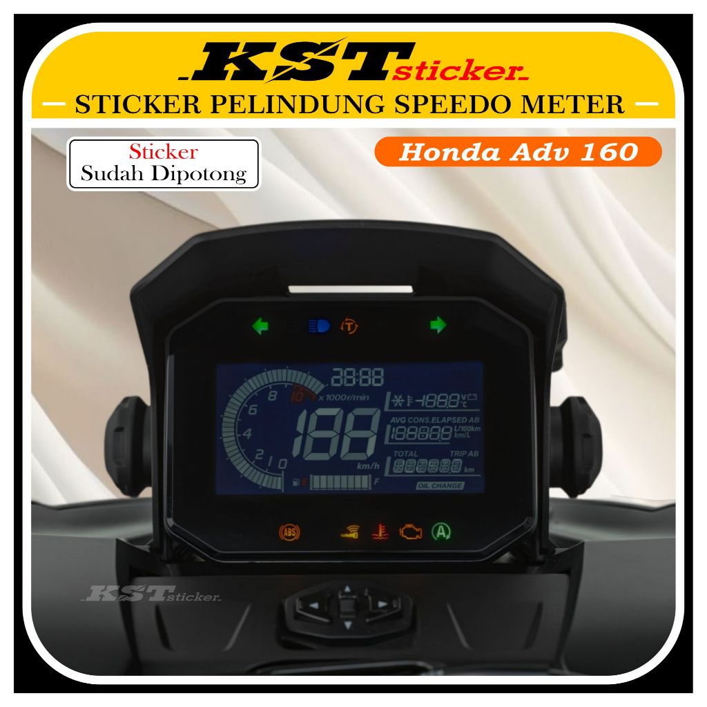 Stiker Pelindung Spido ADV 160 | Stiker antigores ADV 160 | Stiker Pelindung  Kaca Spido ADV 160
