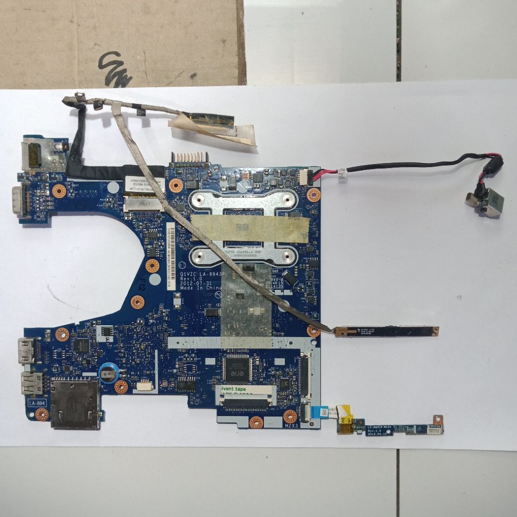 Motherboard mainboard mesin acer aspire one v5-131 series acer 756 ao756 v5-171 intel code q1vzc la 