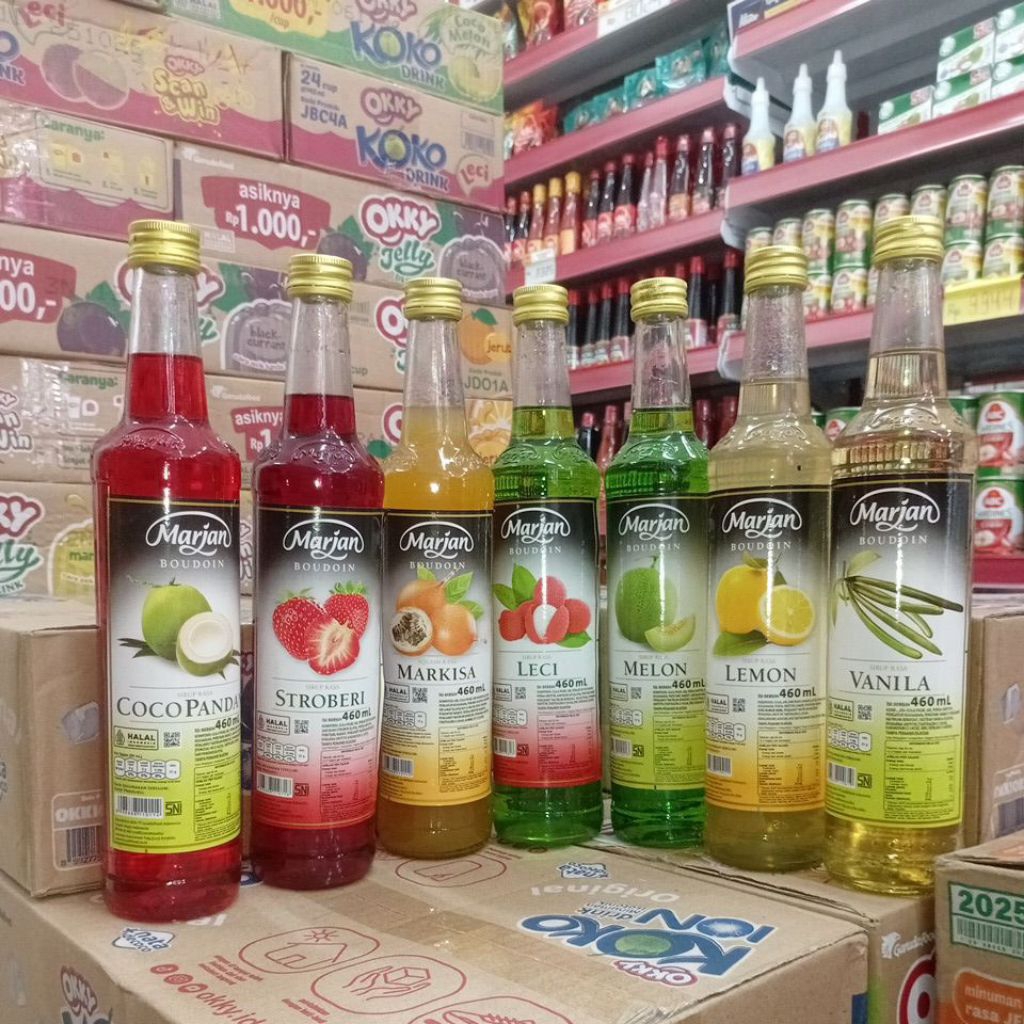 MARJAN ALL VARIAN 460ML SIRUP RASA BOUDOIN