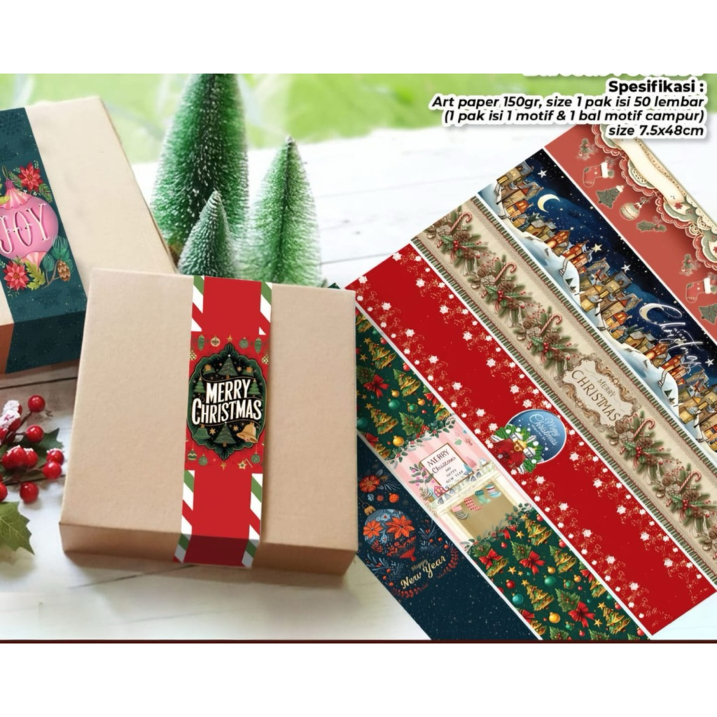 PAPERBELT NATAL PAPERBELT BOX NATAL PAPERBELT HAMPER BESAR DAN KECIL