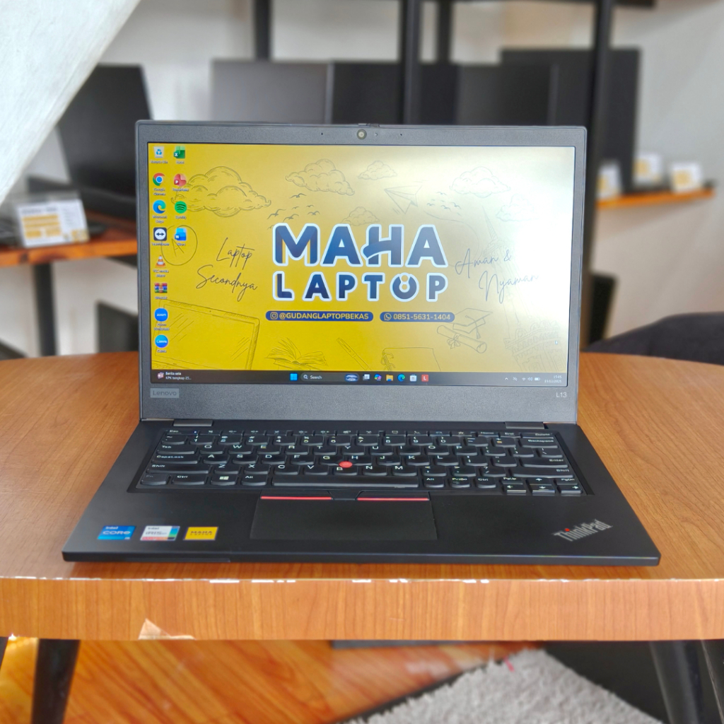 Lenovo ThinkPad L13 Gen 2 i5-1135G7 RAM 8GB SSD 256GB LAYAR IPS