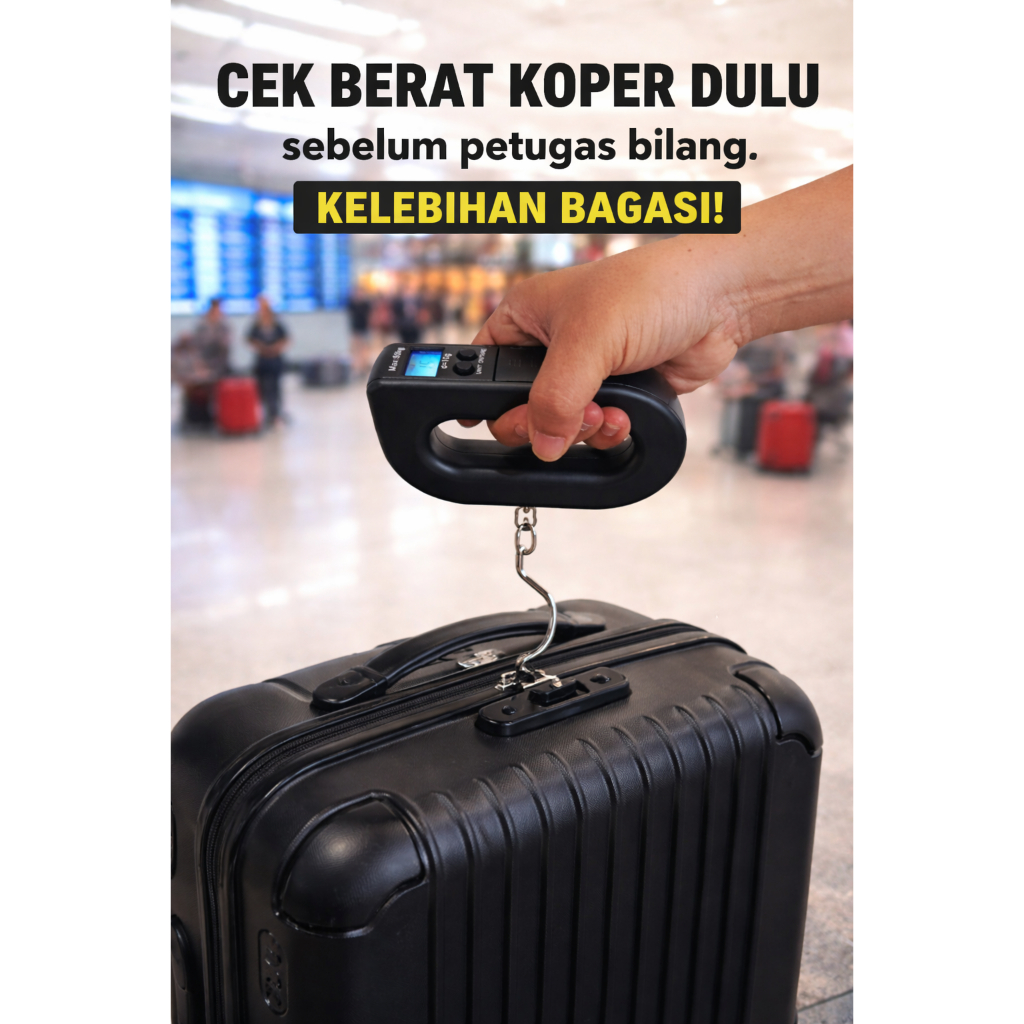 Timbangan Gantung Digital Portable Scale Timbangan Ikan Laundry Ekspedisi TIMBANGAN GANTUNG DIGITAL 