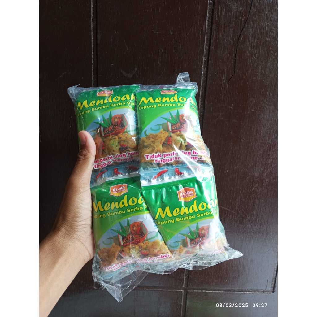 (Paket 5 Pack) Grosir Tepung Mendoan Alida Khas Purwokerto Banyumas Tepung Bumbu Serbaguna