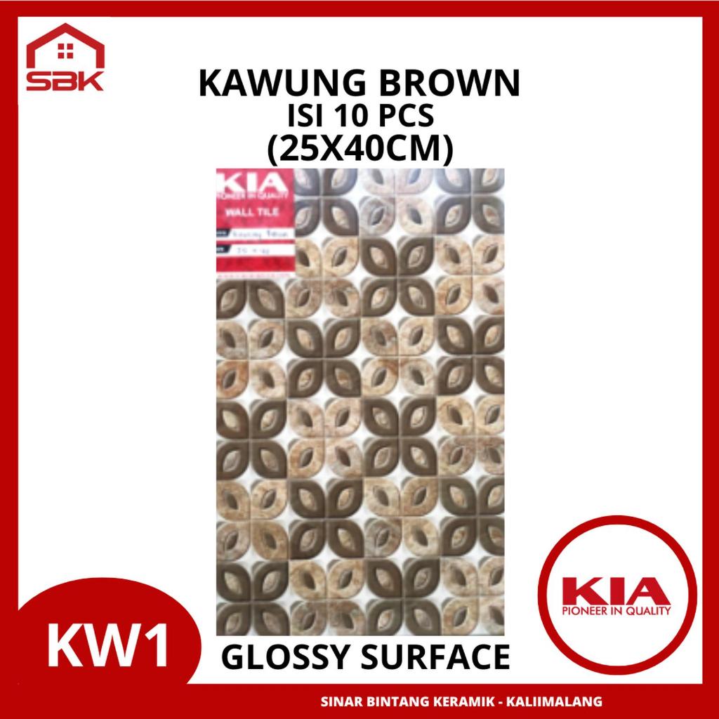 Keramik Dinding 25x40 Kawung Kia