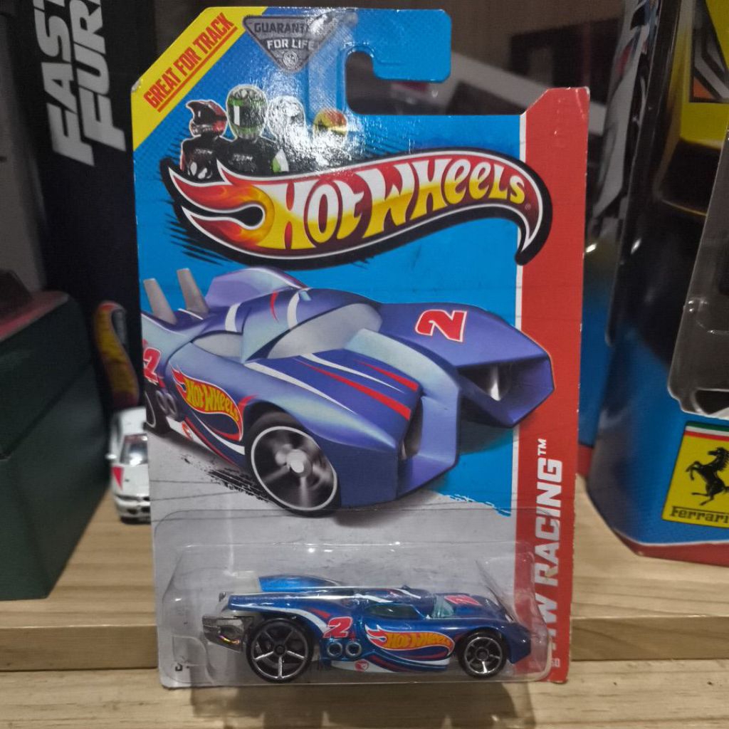 Hotwheels 'T-Hunts REG Prototype H-24 Hot Wheels Blue HW Racing 2013