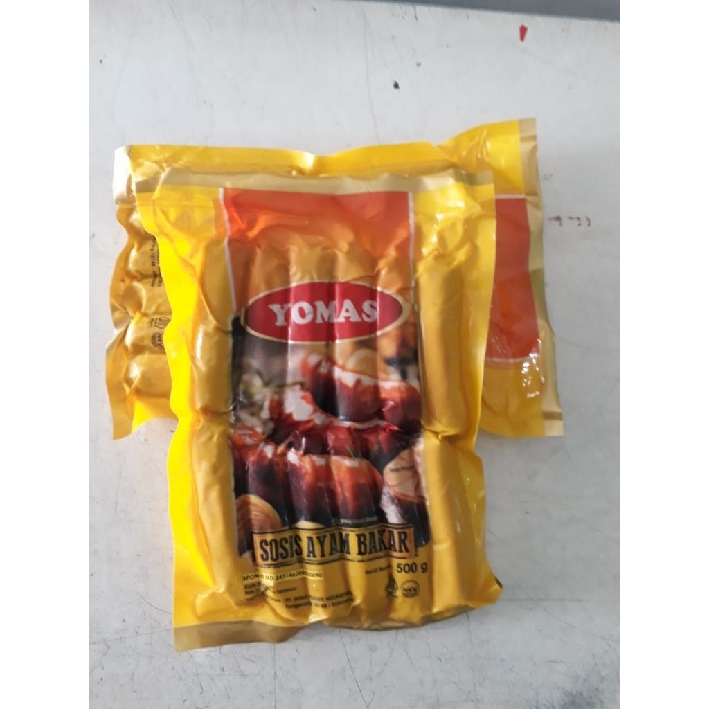 Yomas sosis ayam bakar 500gr