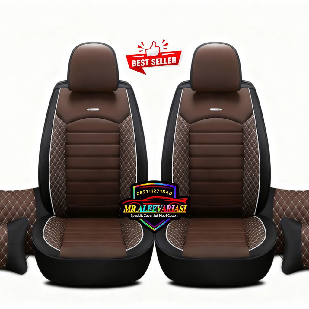 Sarung Jok Mobil Avanza Veloz 2012 2013 Fullseat 3 Baris Depan - Belakang Dan Full Busa