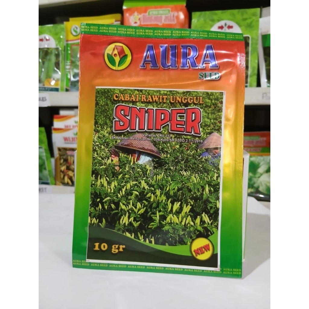 BENIH CABE RAWIT UNGGUL SNIPER ISI 10 GR