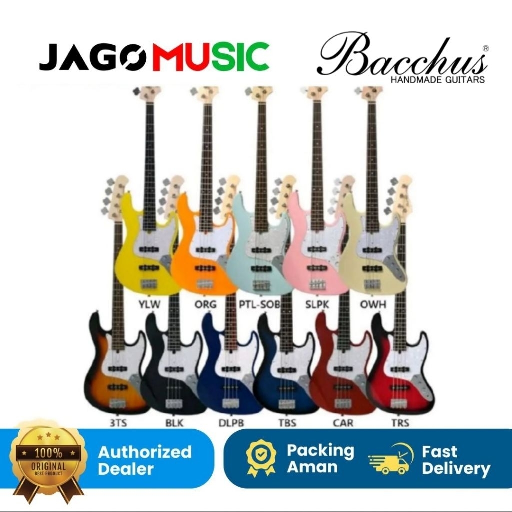 Gitar Bass Elektrik Bacchus Universe Series WJB 360R Gitar Bass Bacchus WJB360R