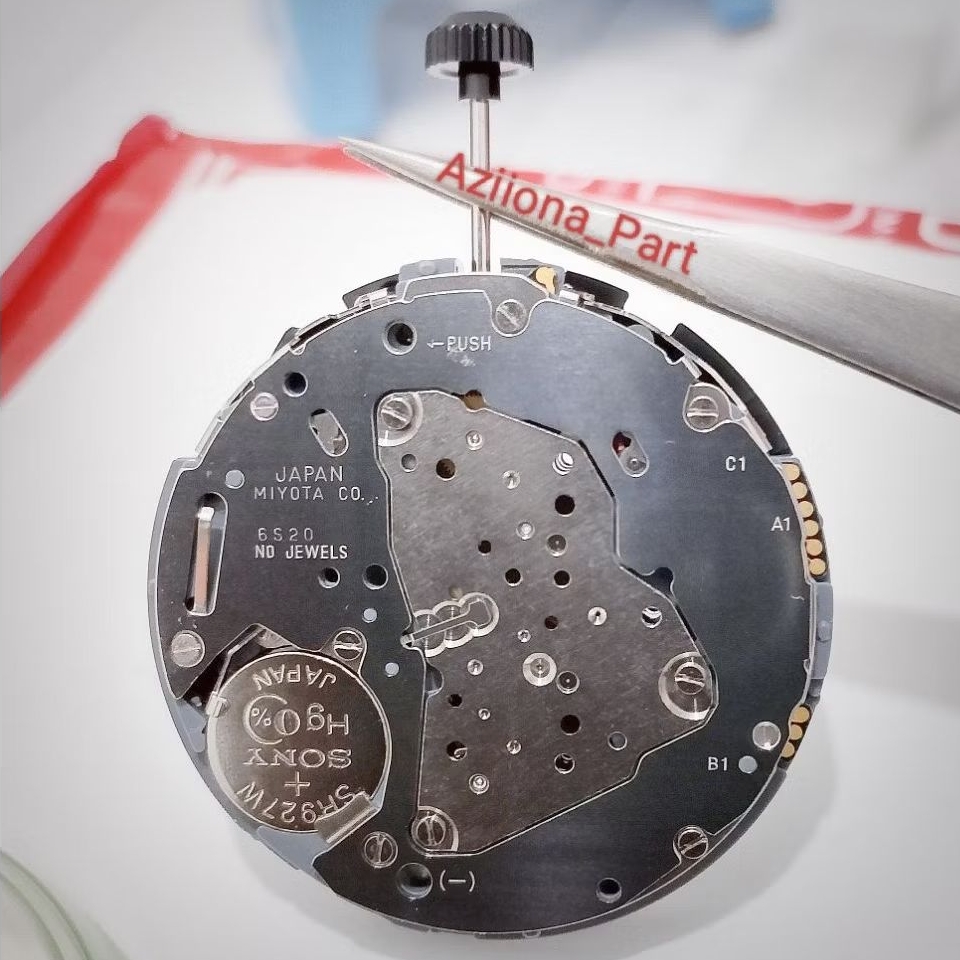 Mesin 6S20 Miyota Chronograph Original 6 S 2 0 Jepang