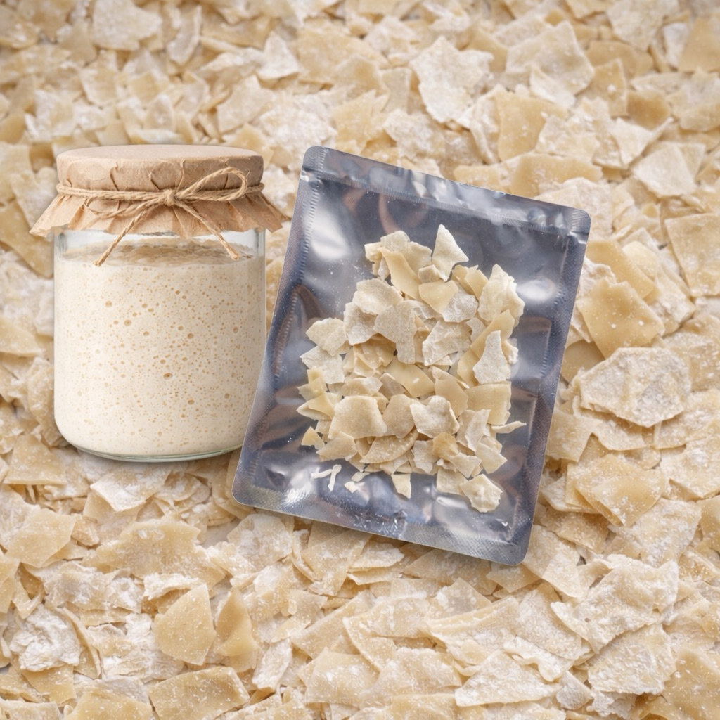 Dry Sourdough Starter / Starter Sourdough Kering / Starter Sourdough Flakes (pemula friendly)