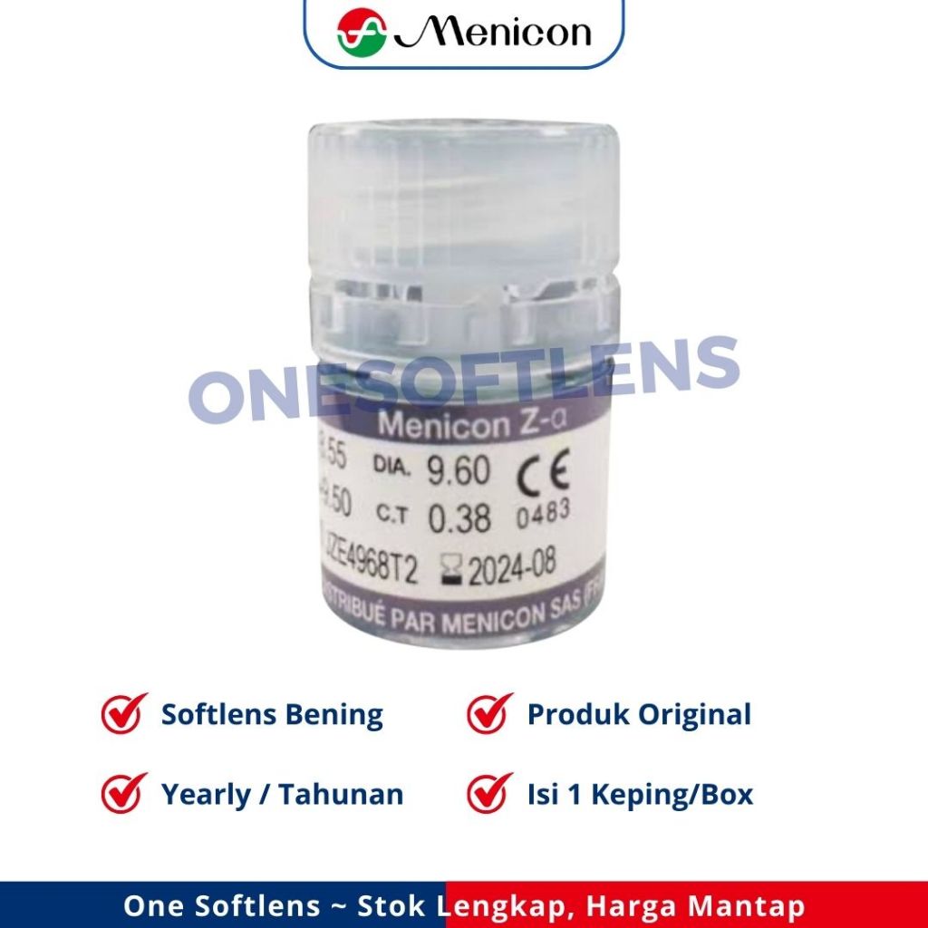 MENICON Z ALPA HARDLENS RGP (RGP/SEMIHARD) CONTACT LENS