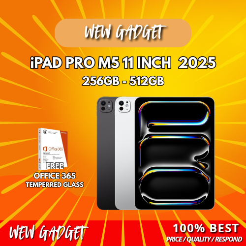 Apple iPad Pro M5 2025 11-Inch 256GB 512GB BNIB SEGEL