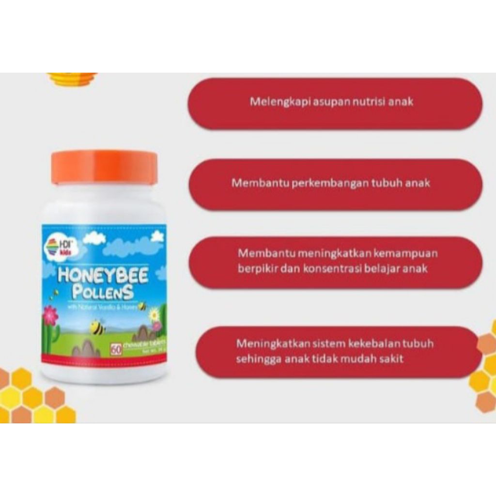honey bee pollens vitamin anak 2027