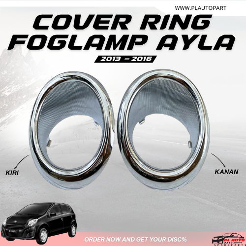 Cover Ring Foglamp Ayla 2013-2016 Original