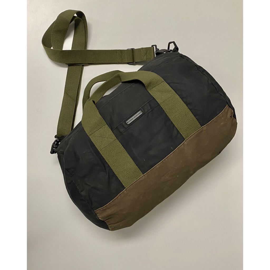 ARMANI EXCHANGE HEAVY CANVAS DUFFLE BAG