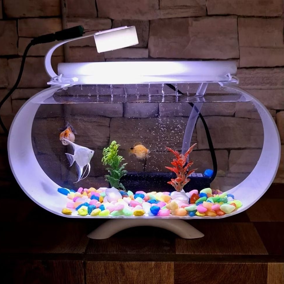 aquarium akrilik jumbo premium hiasan rumah