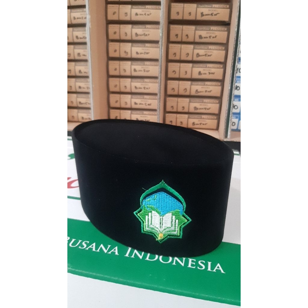 peci kujang dewasa murah tinggi 9 songkok kujang kembar bahan bludru