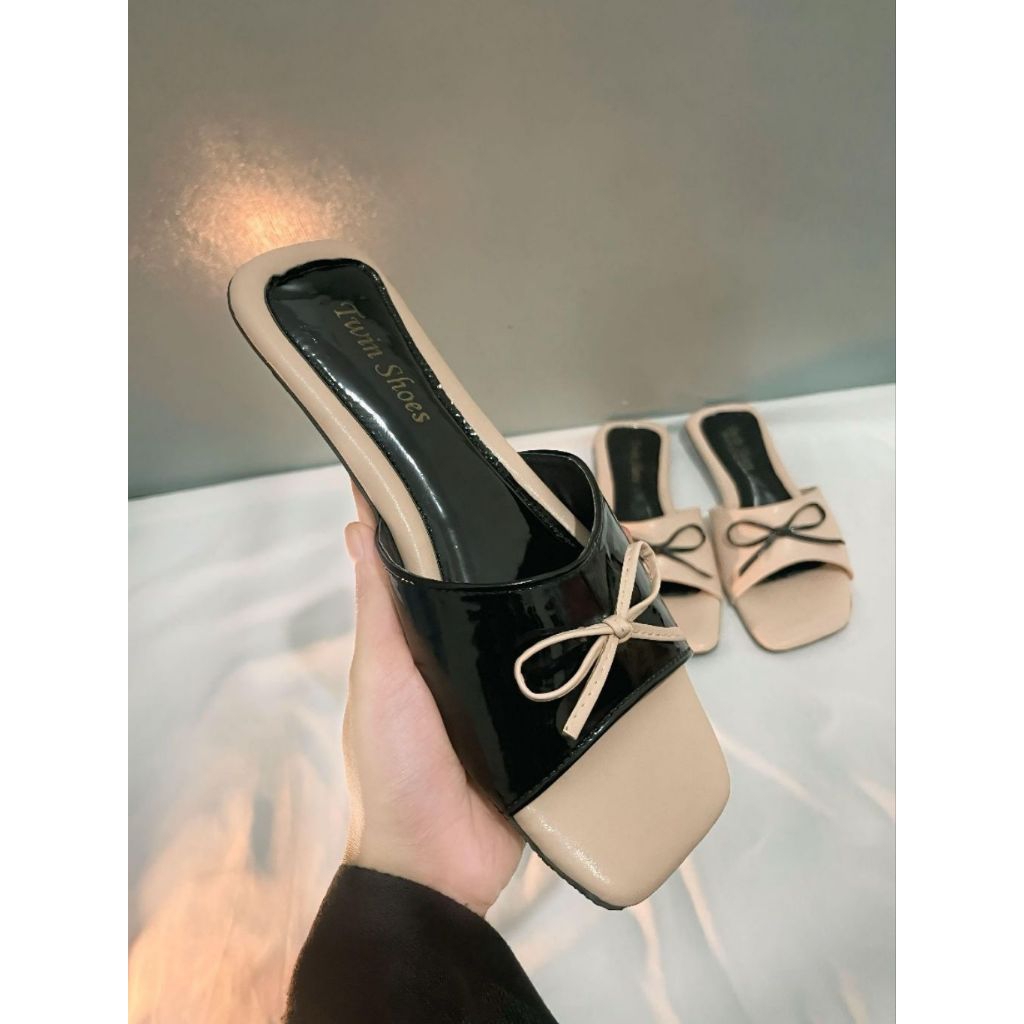 sandal koko wanita sandal slop terbaru Korean style 01