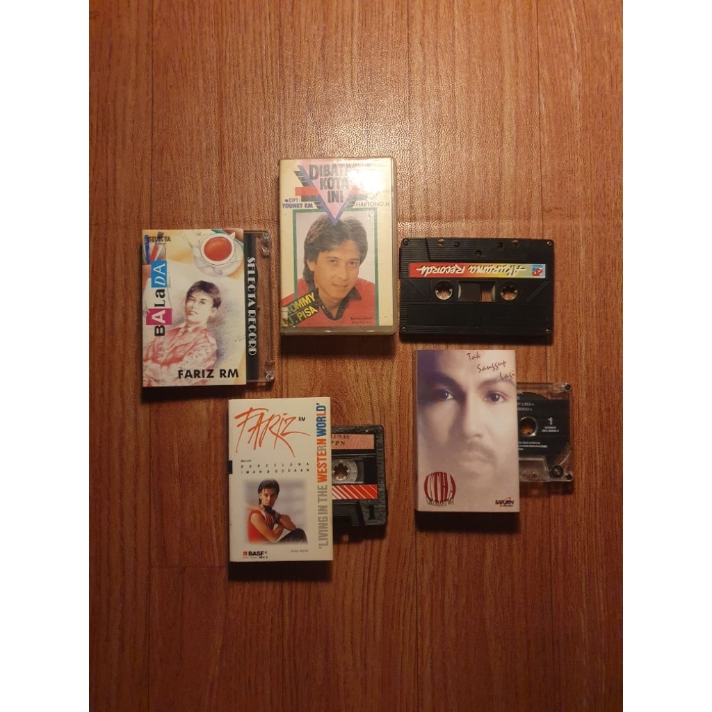 Kaset Pita Fariz RM Utha Likumahuwa Tommy J pisa ( Original )