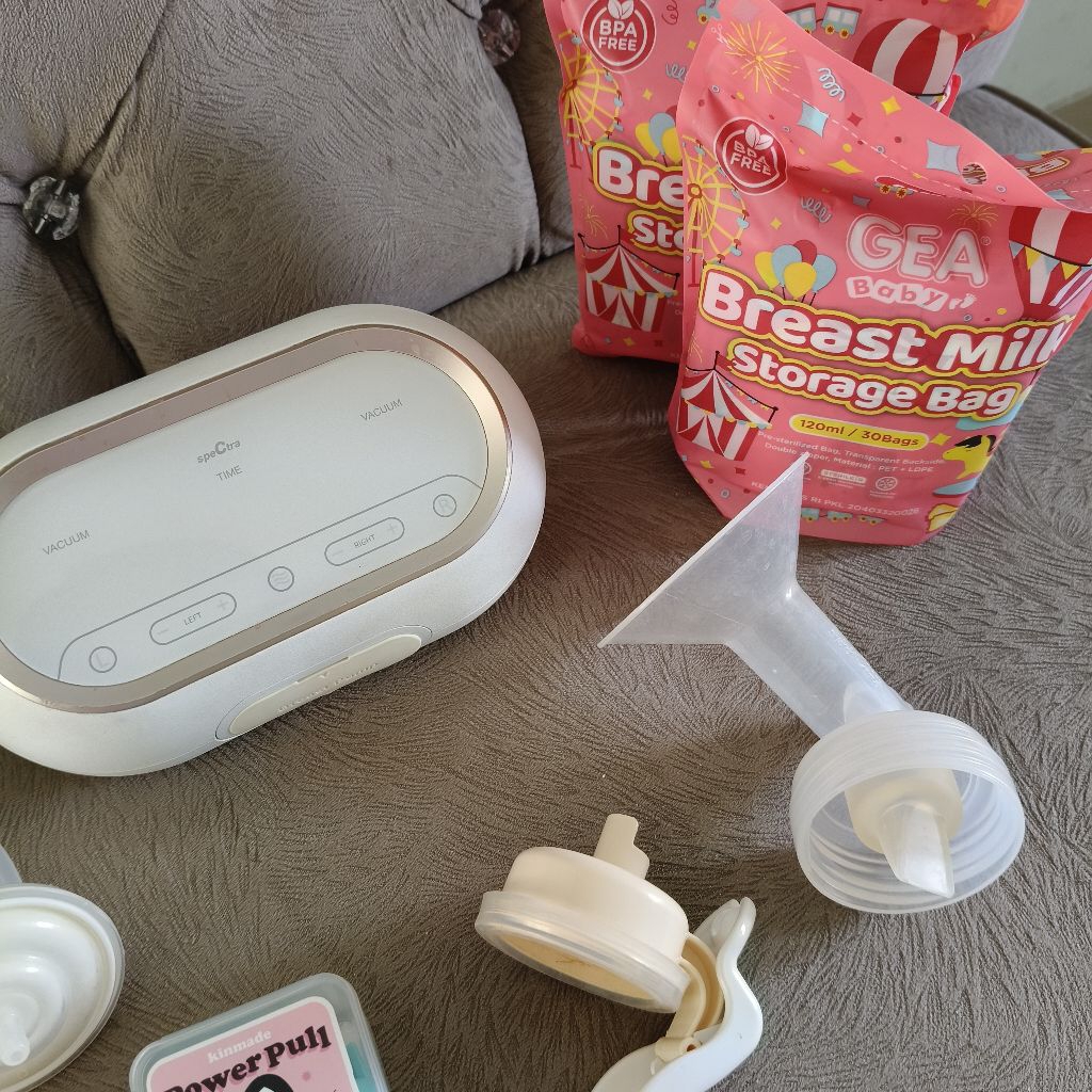 spectra breast dual pump preloved