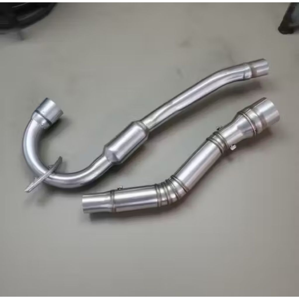 LEHER KNALPOT CRF/KLX/DTRACKER TYPE BORE UP INLET 50MM