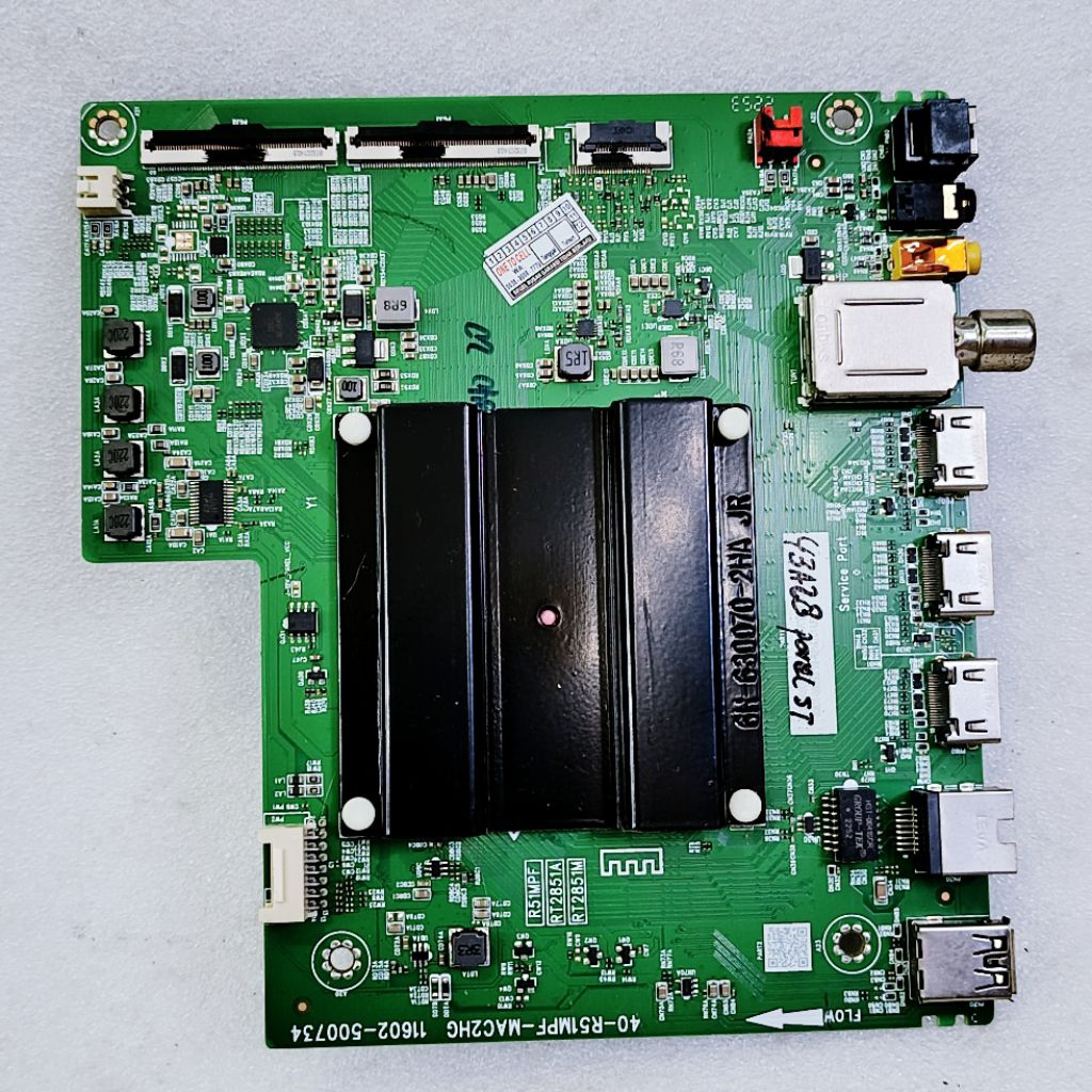 TCL 43A28 - MAINBOARD TV TCL 43A28 - MAINBOARD TV TCL 43A28 - MB TCL 43A28 - MOBO TV TCL 43A28