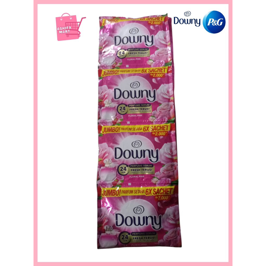 Downy Sachet 2.000 Downy Pewangi Pakaian 50ml - 8 Sachet Wangi Tahan Lama