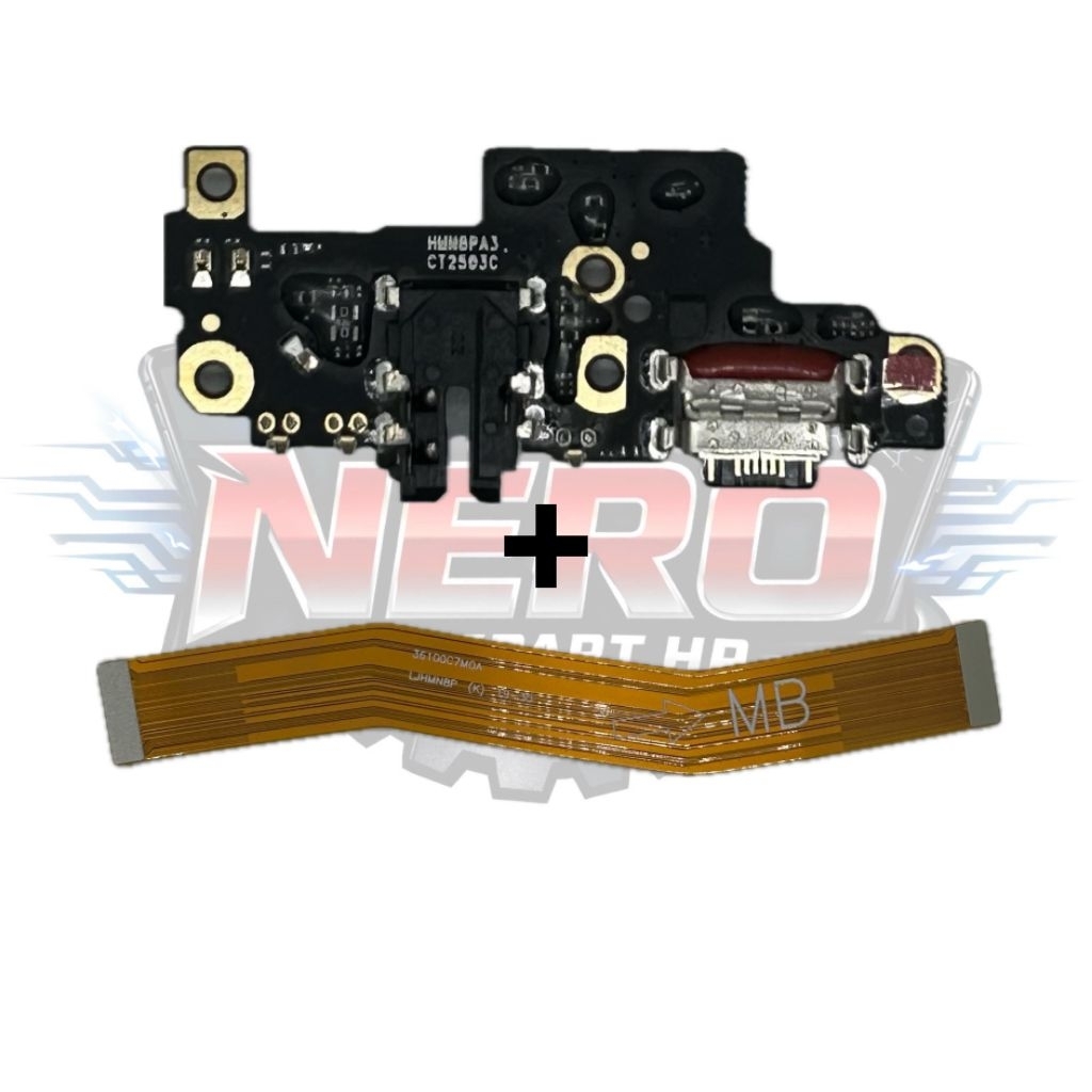 PAPAN KONEKTOR CHARGER + FLEXIBEL BOARD XIAOMI REDMI NOTE 8 PRO