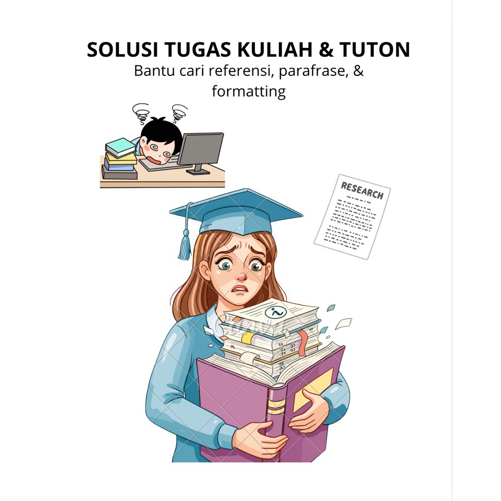 Jasa Ketik & Pencarian Referensi Tugas Kuliah / Makalah (UT/Umum) - Original & Rapi