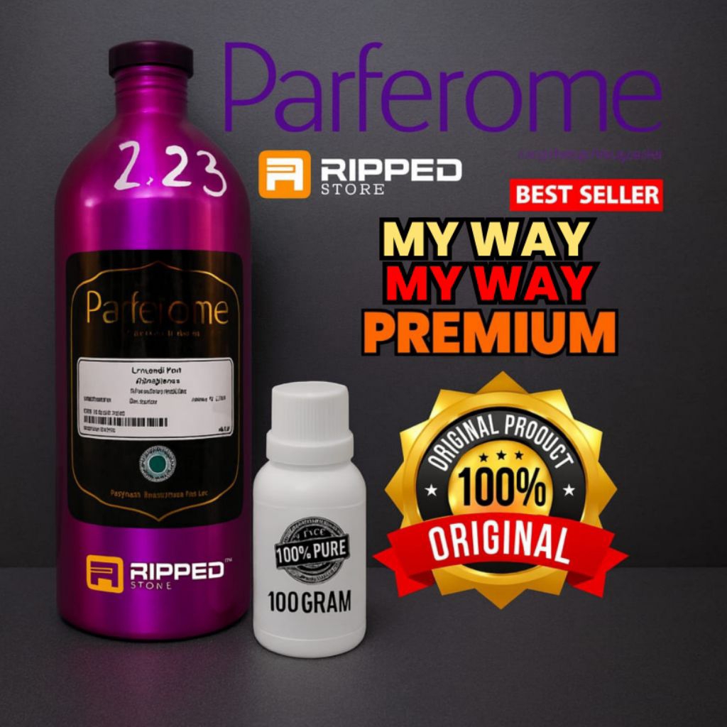 100ml Bibit Parfum Murni My Way Premium Original Parfarome
