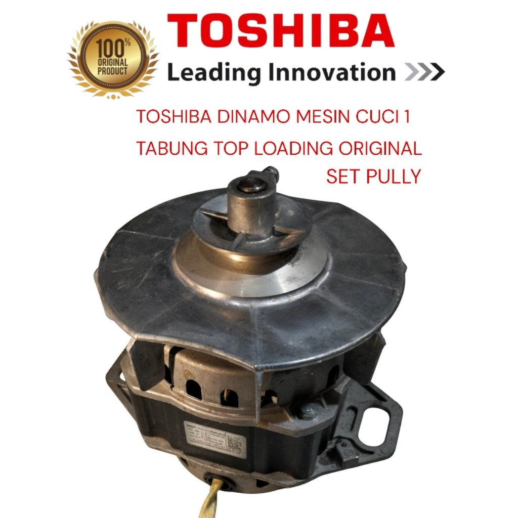 TOSHIBA DINAMO MESIN CUCI  TOP LOADING ORIGINAL