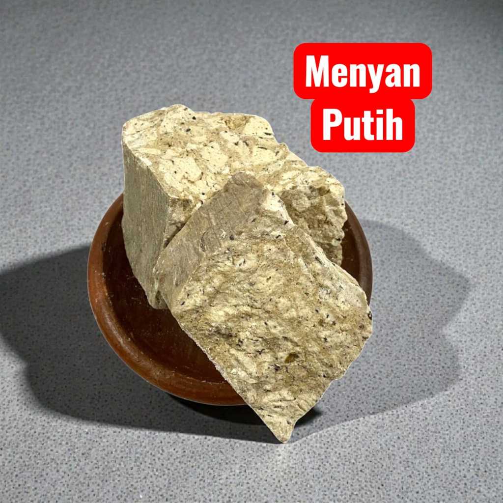 Kemenyan Putih Asli Harum Dan Wangi 250 Gram -Menyan Putih