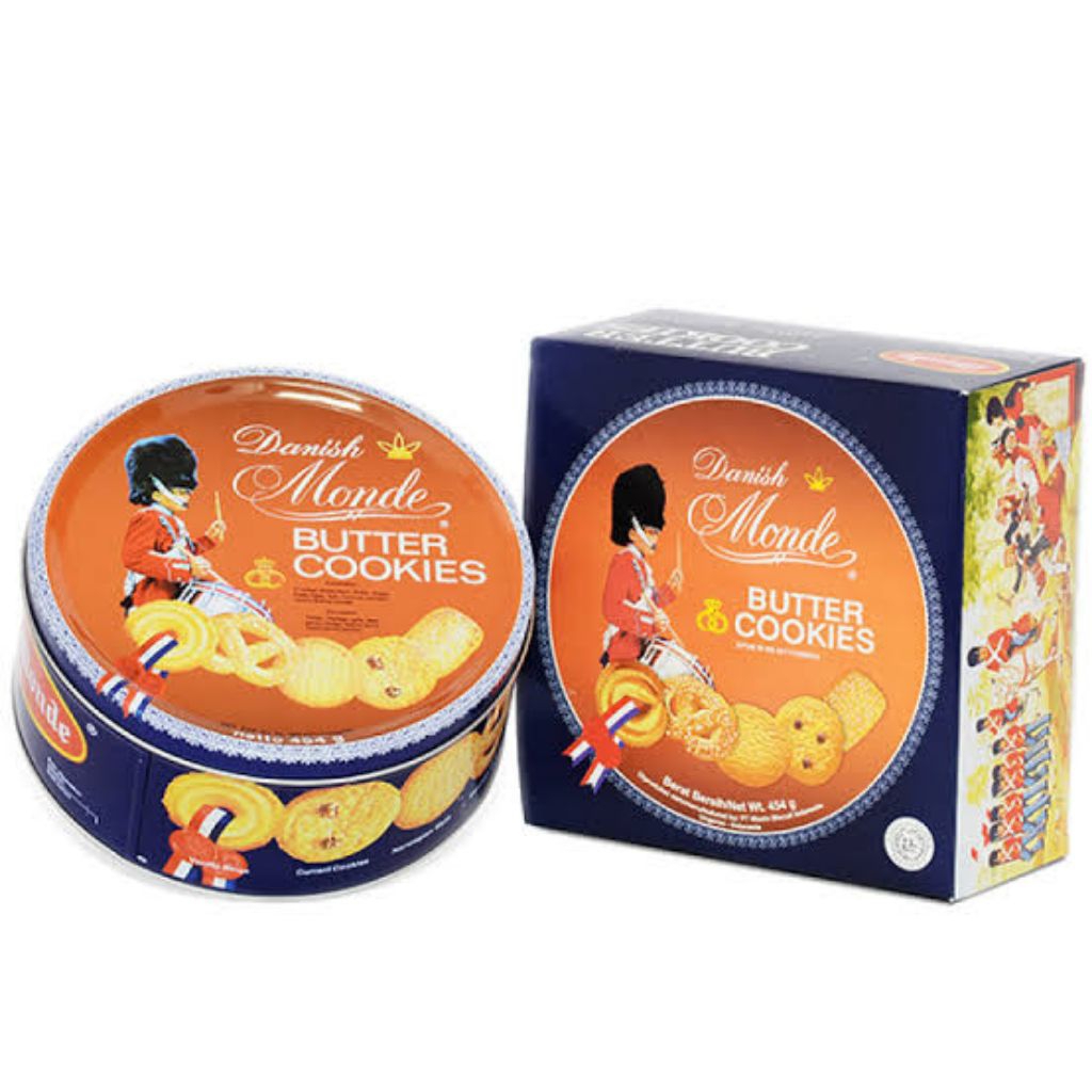 Danish Monde Butter Cookies Kaleng 454g