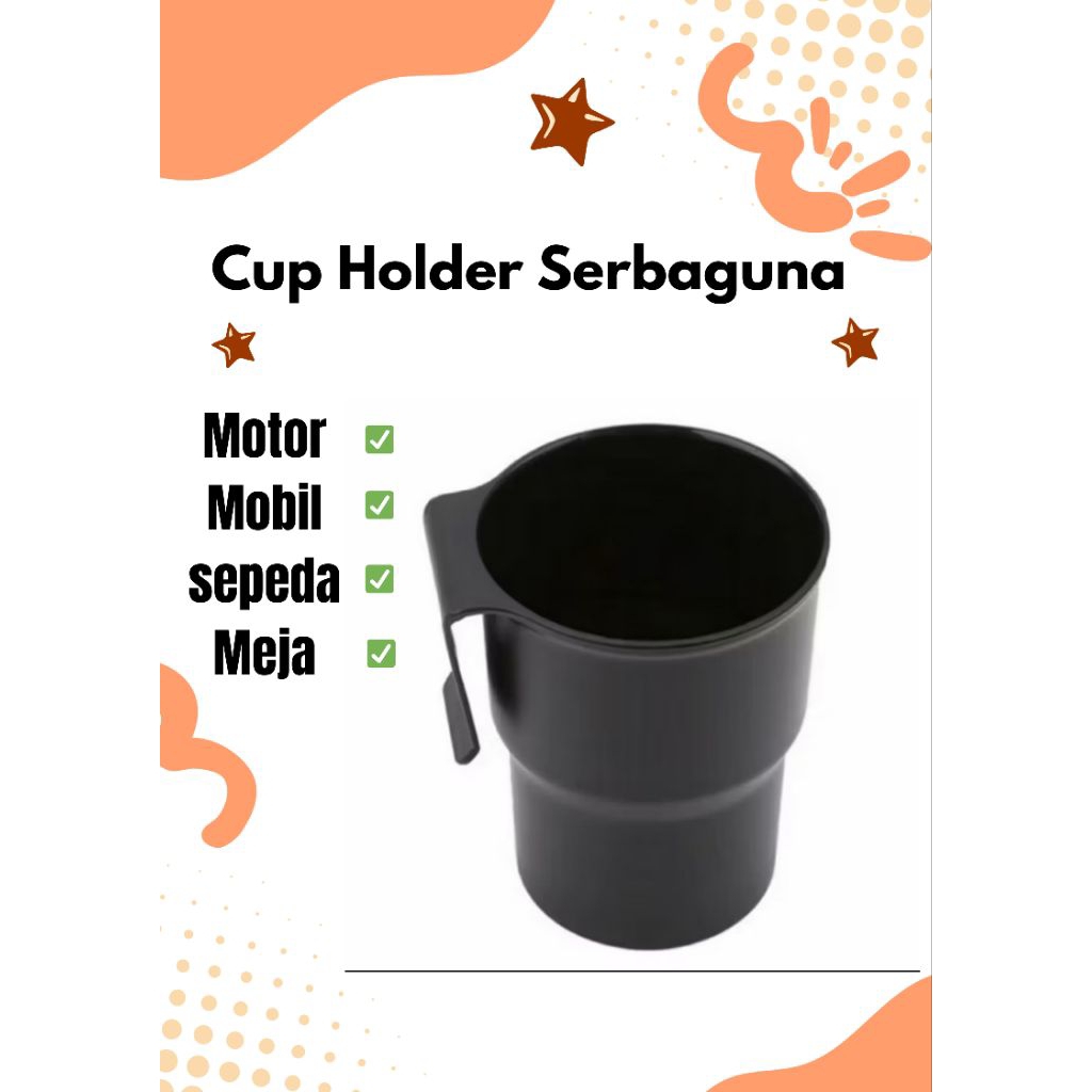 Cup Holder Motor/Tempat Gelas Serbaguna
