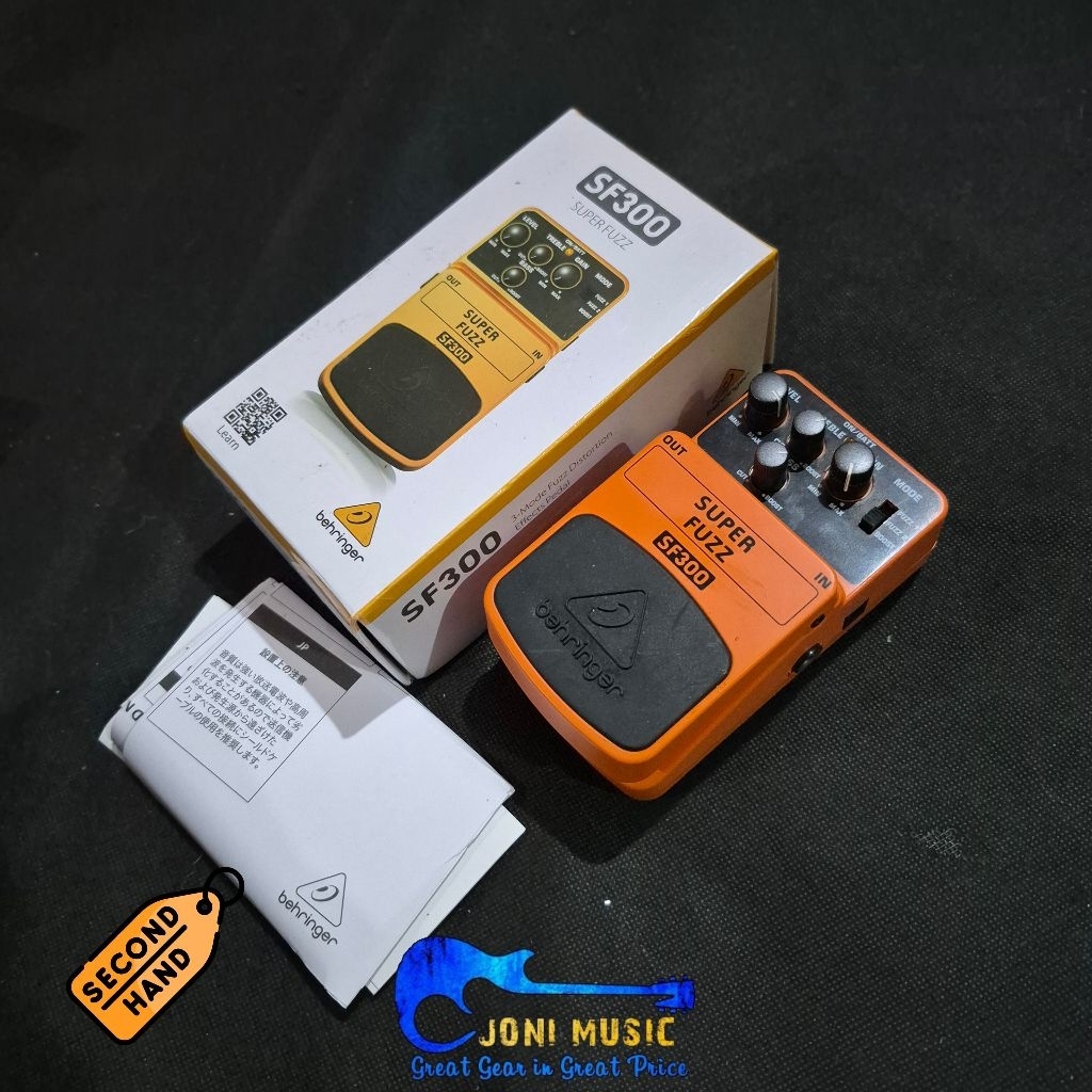 EFEK GITAR BEHRINGER SUPER FUZZ SF300