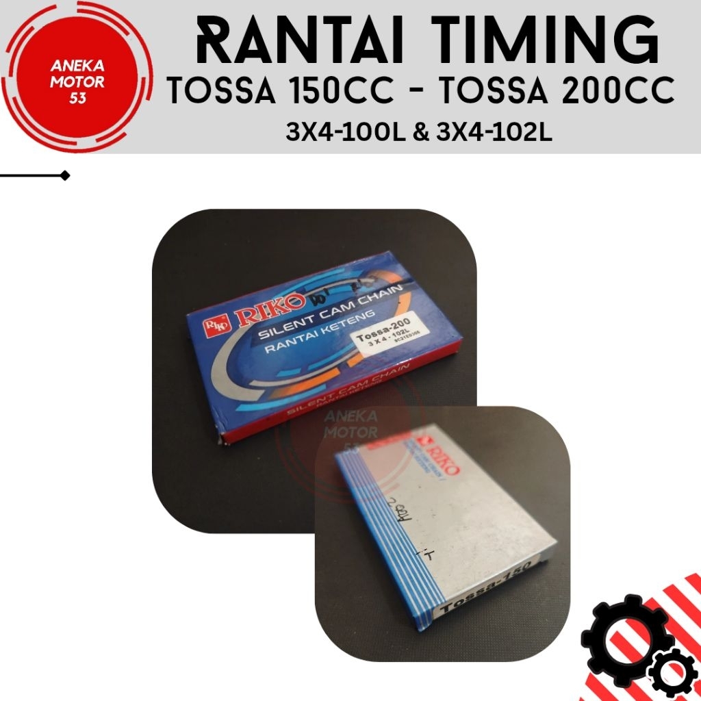 Rantai timing /keteng Tossa 150CC & Tossa 200CC RIKO