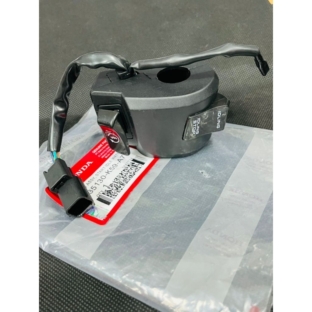 Holder saklar kanan Tombol stater idling stop K59 Honda Vario 125 new Vario 150 new