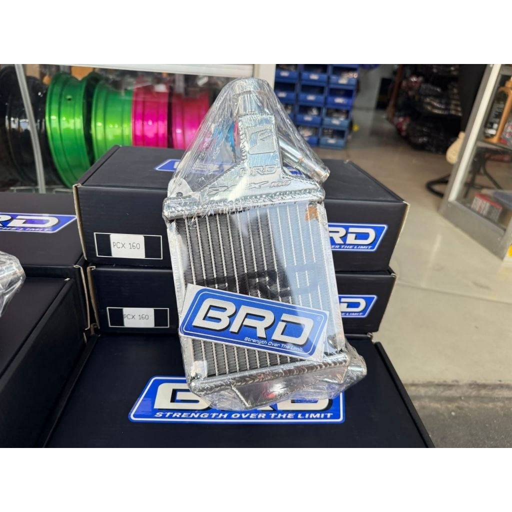 TERMURAH RADIATOR ALUMUNIUM BRD PCX160 ORIGINAL BRD THAILAND
