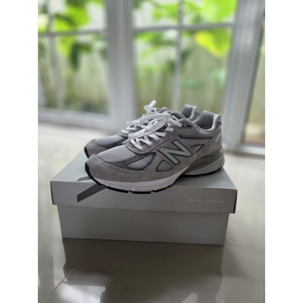 Second Original sepatu New Balance USA 990 v4