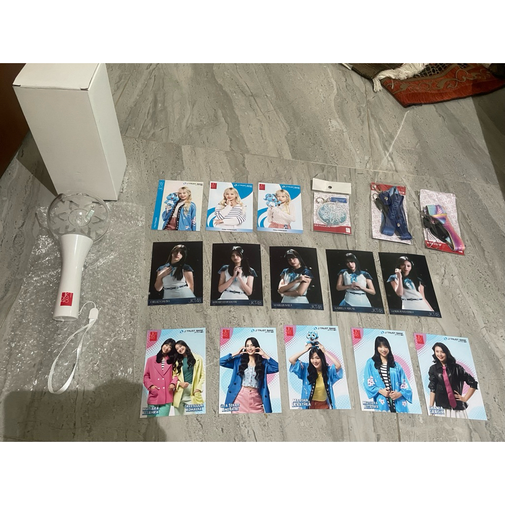 JKT48 The First Snow Photopack Lightstick Neck Strap Lanyard Keychain Kalender