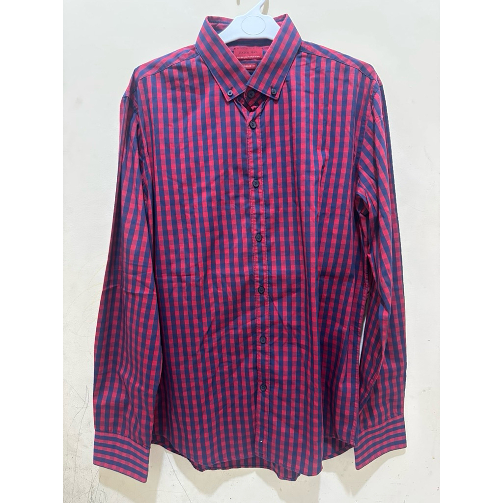 KEMEJA PRIA ZARA (PRELOVED) PEMAKAIAN PRIBADI