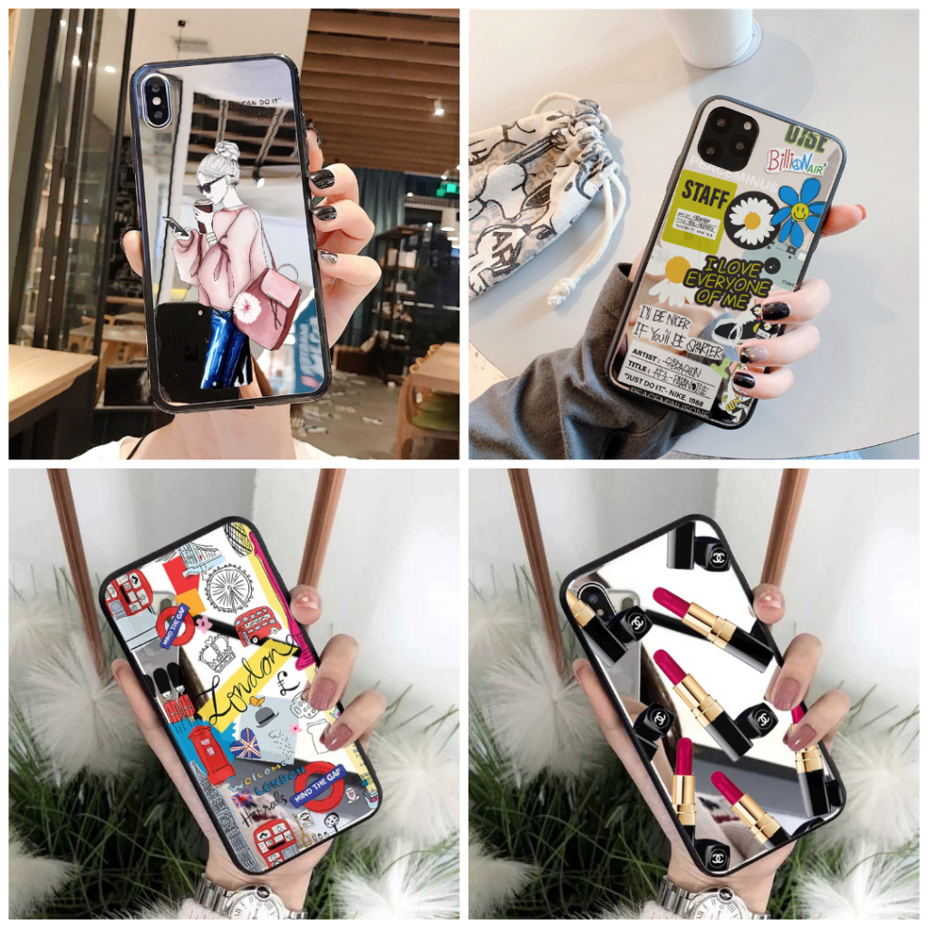 Casing Hp Mirror Case Vivo V17 V19 V20 V20SE V21 4G V21 5G V23E