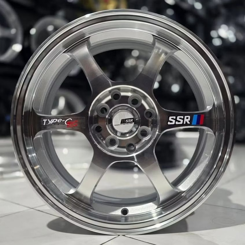velg ring 16 ssr type c lebar 7 pcd 4x100 - 4x114,3 velg racing r16 avanza Xenia velg mobil ring 16 