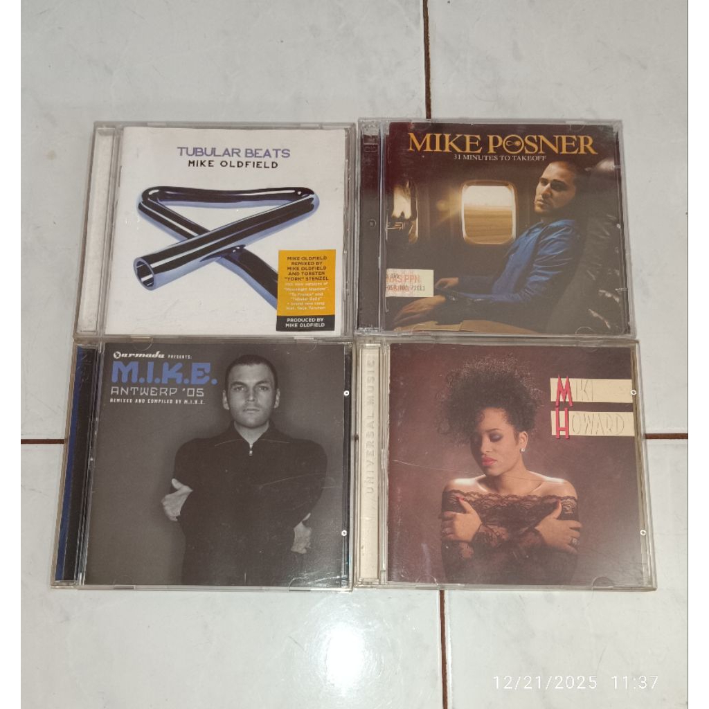 cd MIKE OLDFIELD-Tubular Beats / MIKE POSNER-31 Minutes To Takeoff / MIKE ANTWERP-Remixed and Compil