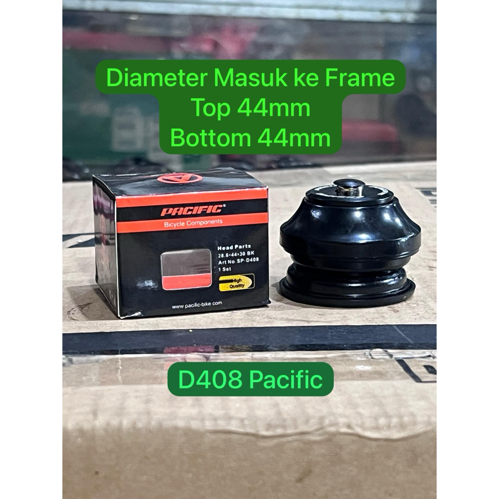 COMP FORK SEPEDA HEADSET HEADPART GOTRI OVERSIZE PACIFIC D408 MTB BMX