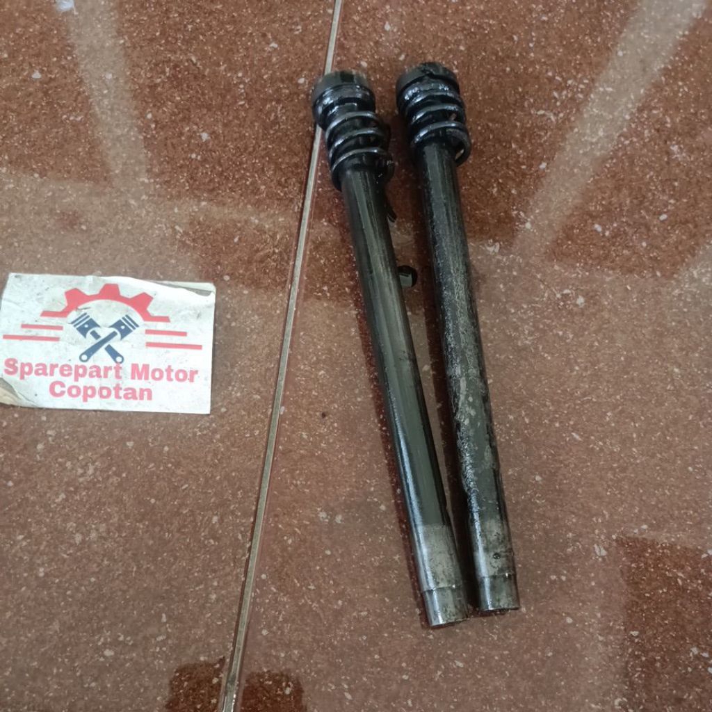 sepasang per sulingan sok skok depan honda gl pro gl max ori