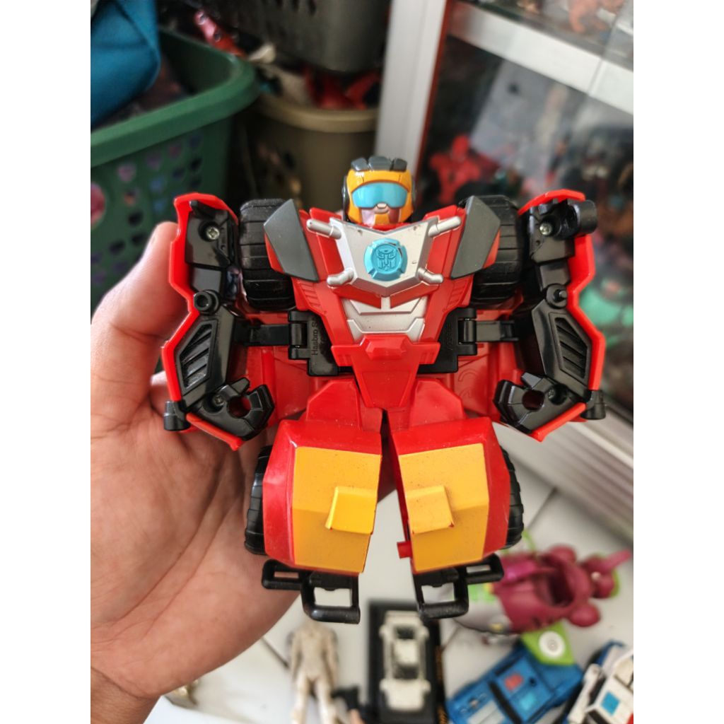 figure transformers playskool heroes hot shot