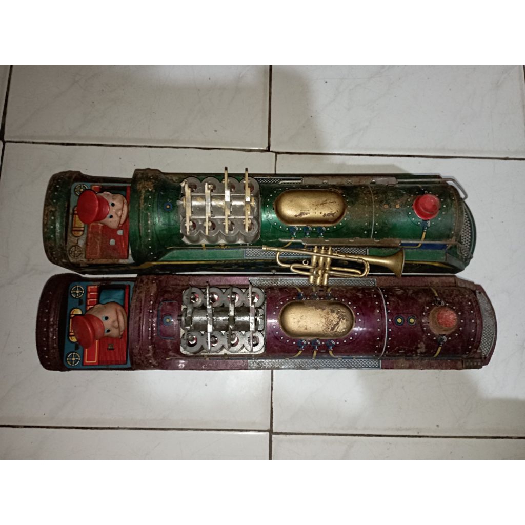 TINTOYS LOKOMOTIF JAPAN mainan kaleng tintoys japan